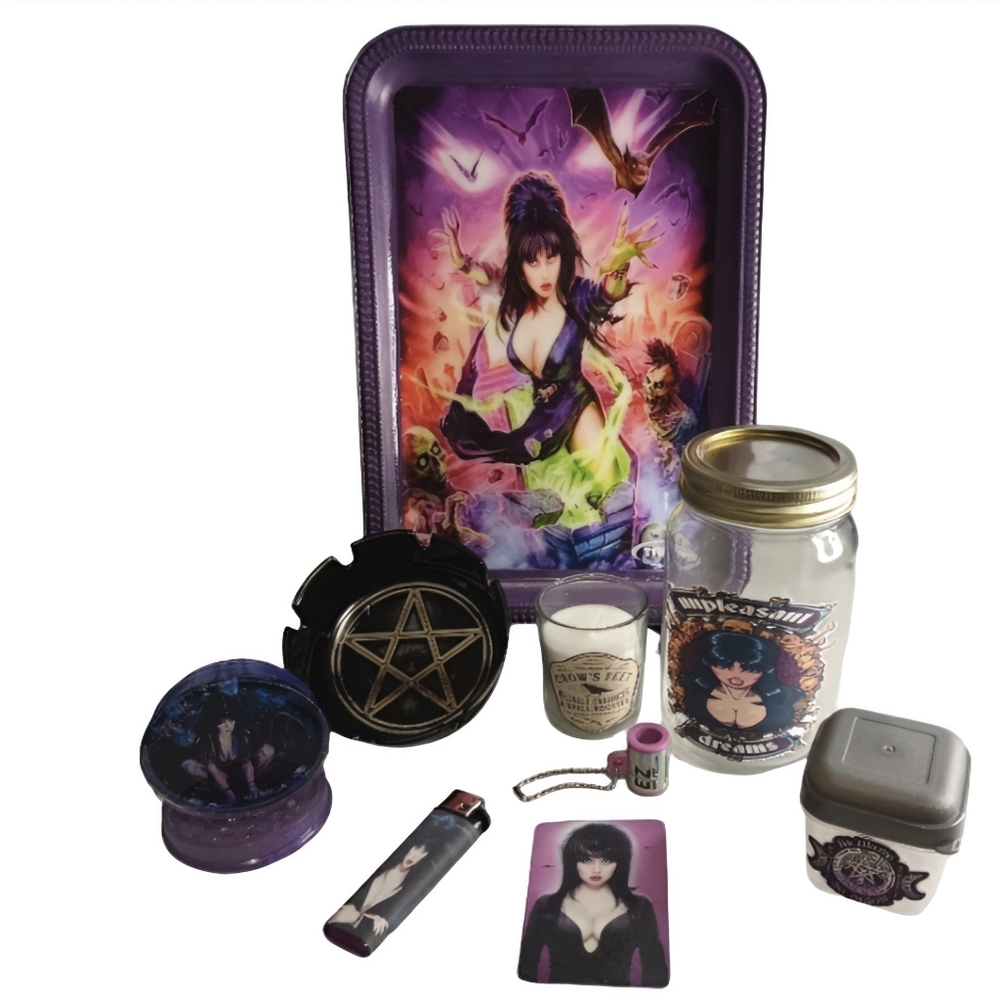 Elvira Rolling Tray Gift Set